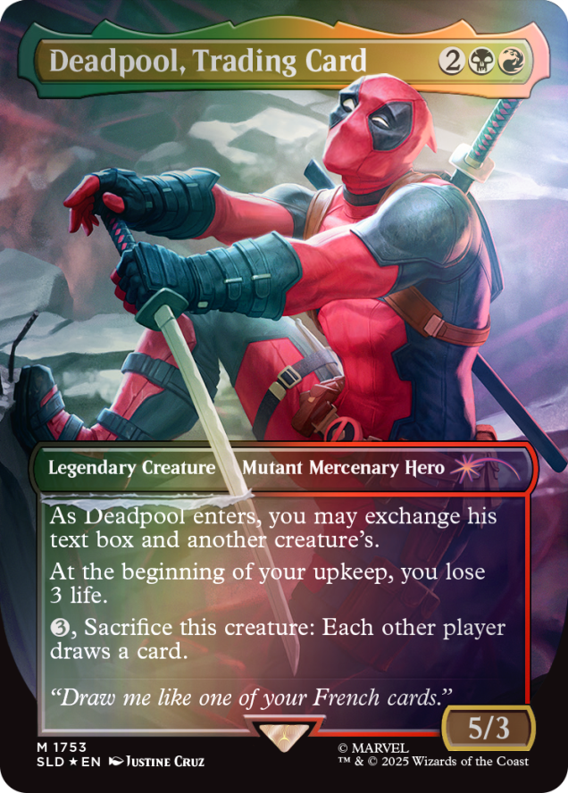 Secret Lair x Marvel's Deadpool: April Pool's Day! *Rainbow-FOIL*