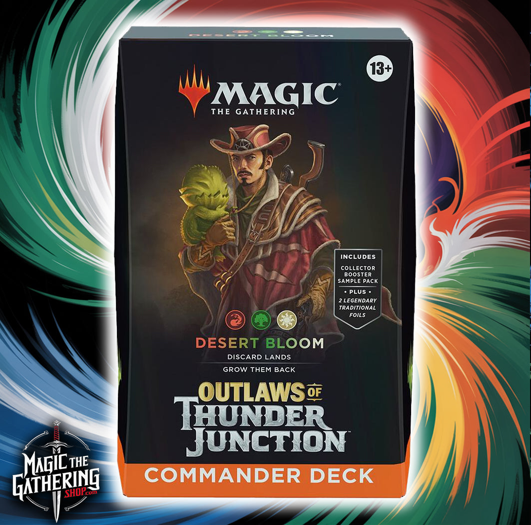 Outlaws of Thunder Junction Commander Deck - Desert Bloom - Commander
