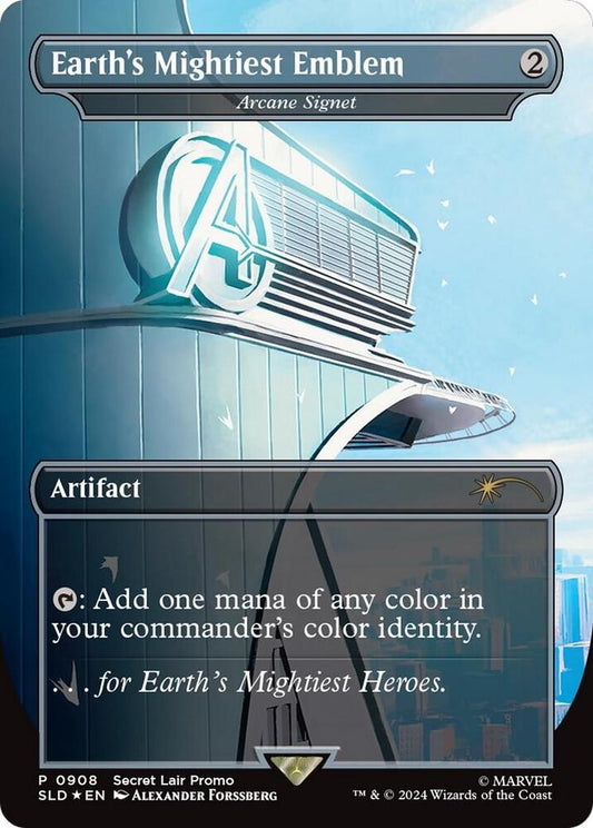 Earth's Mightiest Emblem - Arcane Signet - Secret Lair Drop Series (SLD)