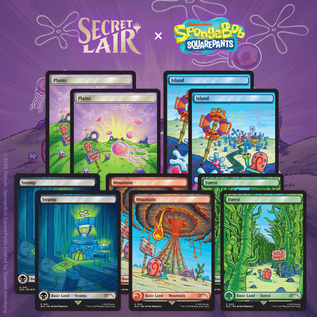 Secret Lair X Spongebob Squarepants (COMPLETE SET)