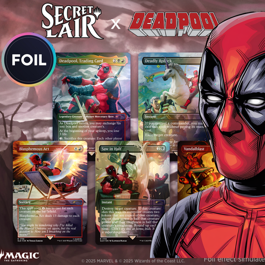 Secret Lair x Marvel's Deadpool: April Pool's Day! *Rainbow-FOIL*
