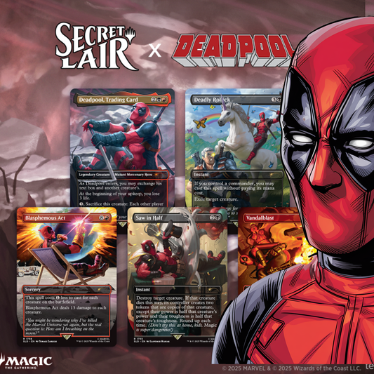 Secret Lair x Marvel's Deadpool: April Pool's Day! NON-FOIL