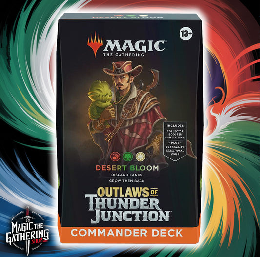 Outlaws of Thunder Junction Commander Deck - Desert Bloom - Commander