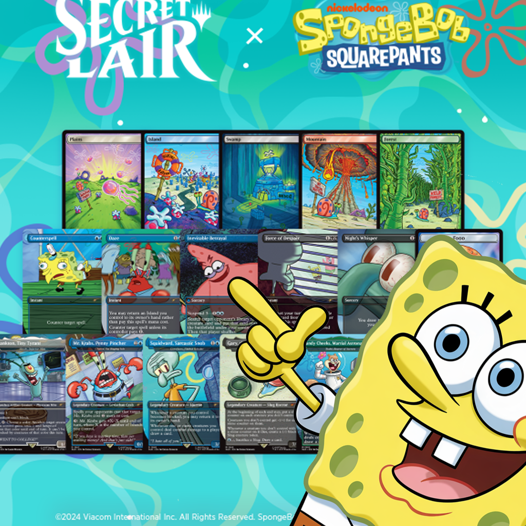 Secret Lair X Spongebob Squarepants (COMPLETE SET)
