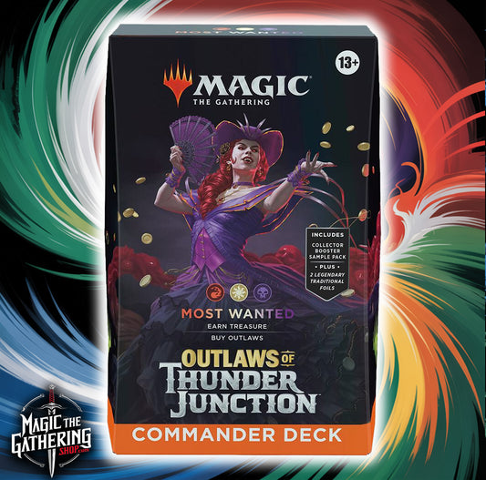 Outlaws of Thunder Junction Commander Deck - Most Wanted - Commander